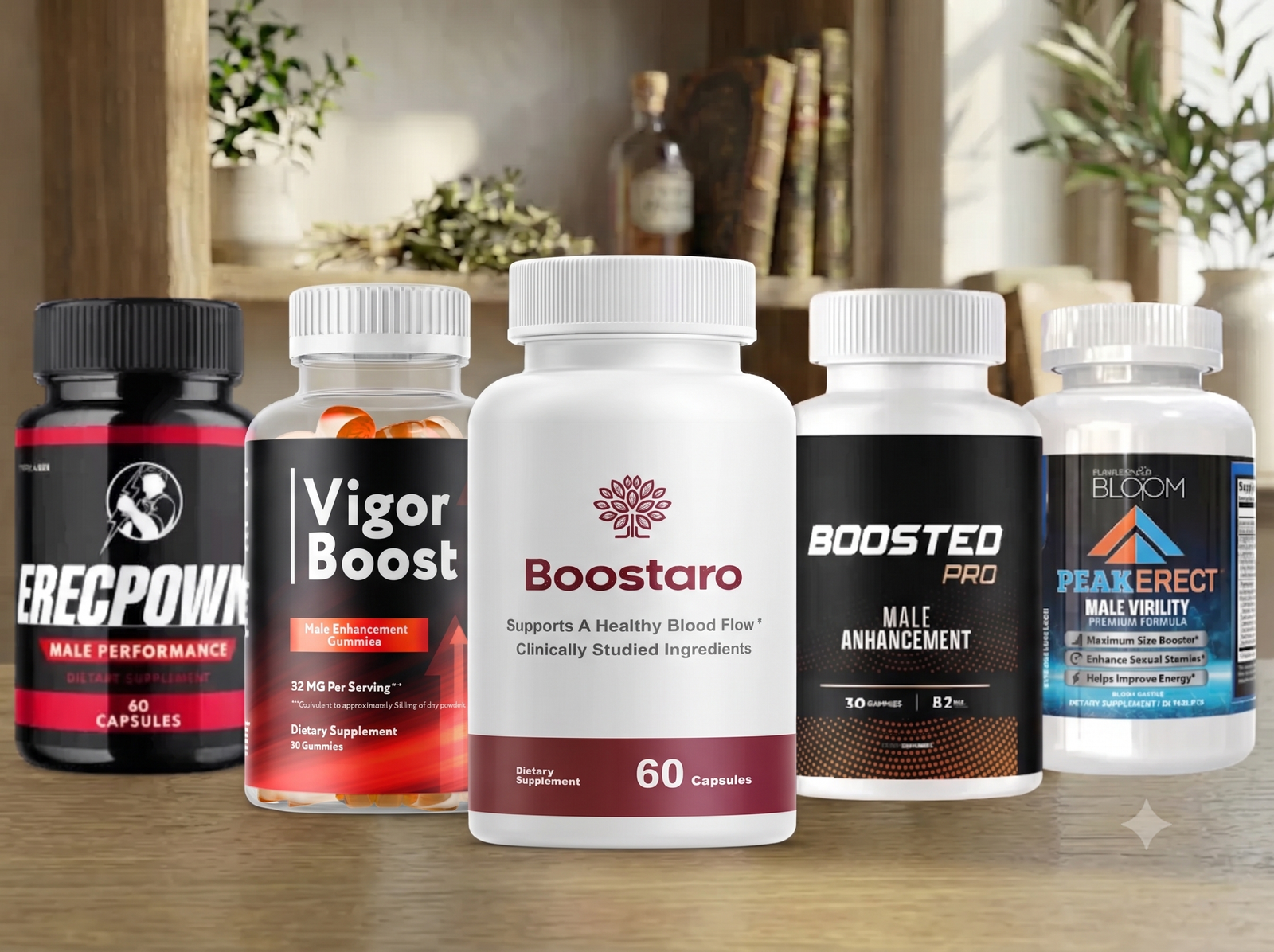 Todos os frascos Vigor Boost